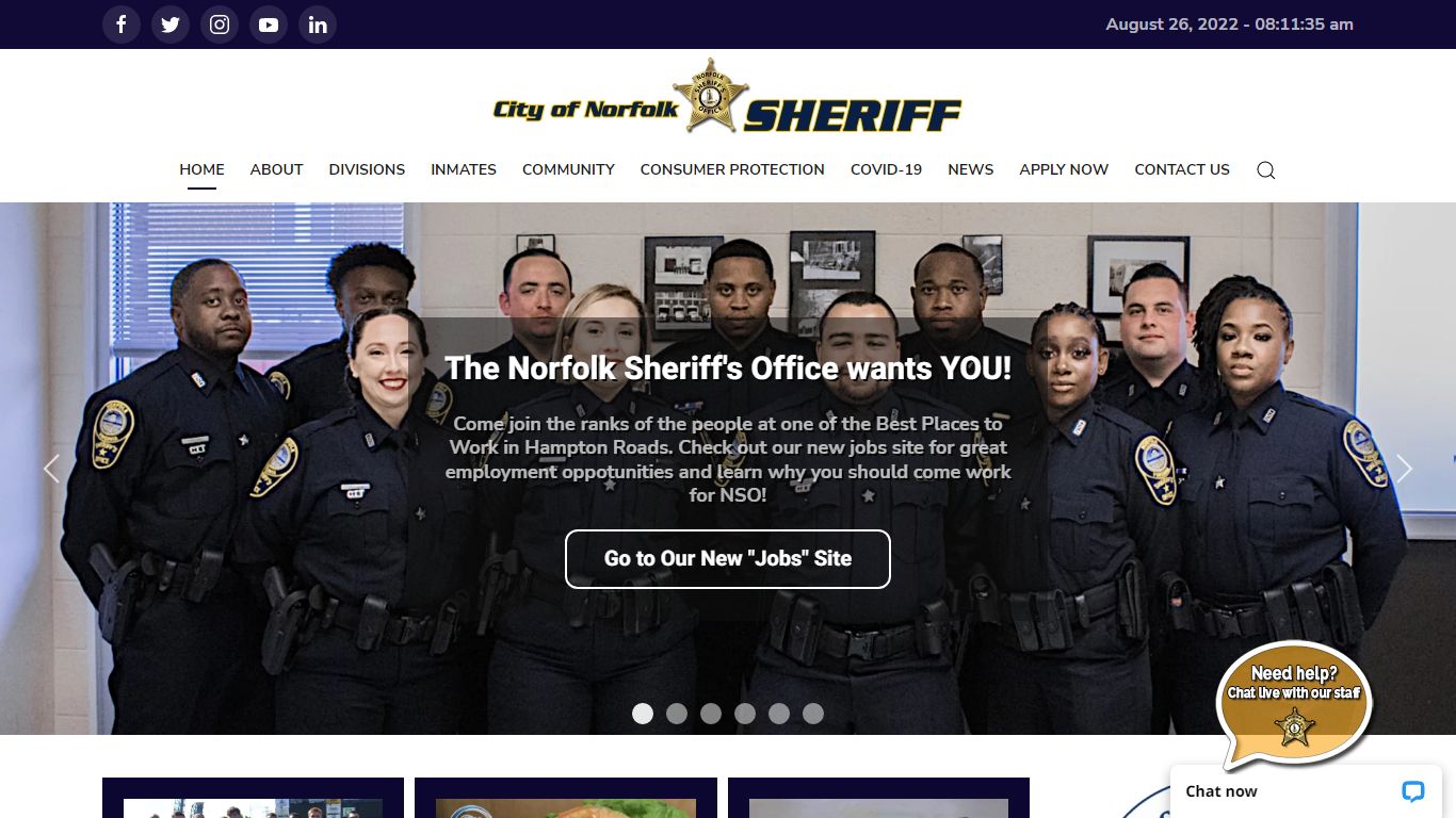 Inmate Lookup - Norfolk Sheriff's Office